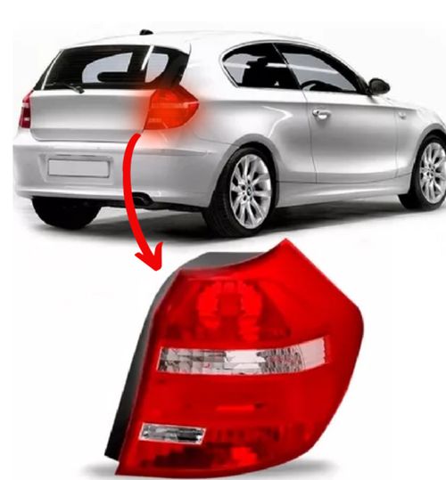 LANTERNA TRASEIRA DIREITA BMW SÉRIE 1 2007/2011 HATCH