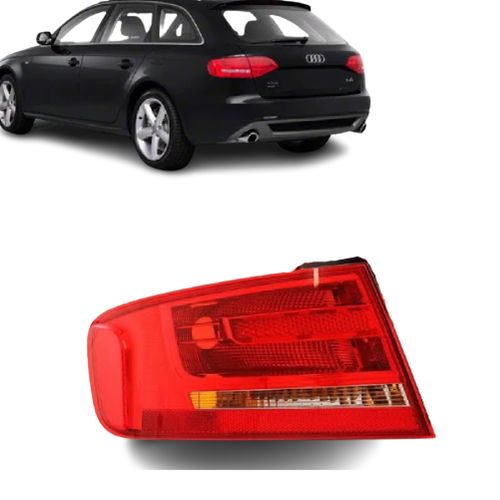 LANTERNA TRASEIRA ESQUERDA AUDI A4 SEDAN 09/12 S/LED (CANTO)