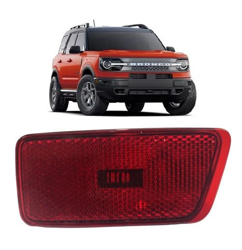 LANTERNA LATERAL DIREITA BRONCO 2021/2022 VERMELHA COM LED