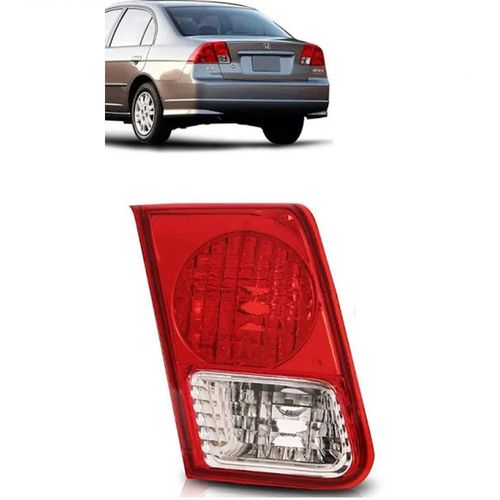 LANTERNA TRASEIRA ESQUERDA CIVIC SEDAN 2004/2006 (MALA)