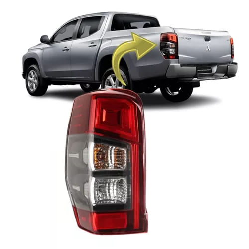 LANTERNA TRASEIRA ESQUERDA TRITON 2021/2023 SEM LED