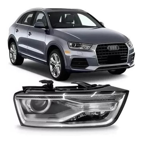 FAROL DIREITO Q3 15/18 ELETRICO COM MOTOR COM LED DRL