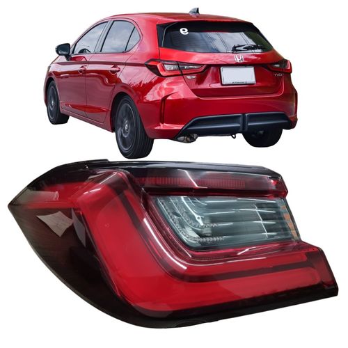 LANTERNA TRASEIRA ESQUERDA HONDA CITY HATCH 2021/2023 (CANTO) ORIGINAL COM LED