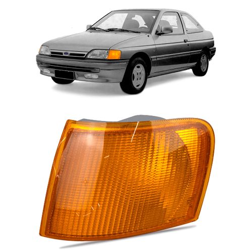 LANTERNA DIANTEIRA ESQUERDA FORD ESCORT/VERONA 1993/1996 AMBAR