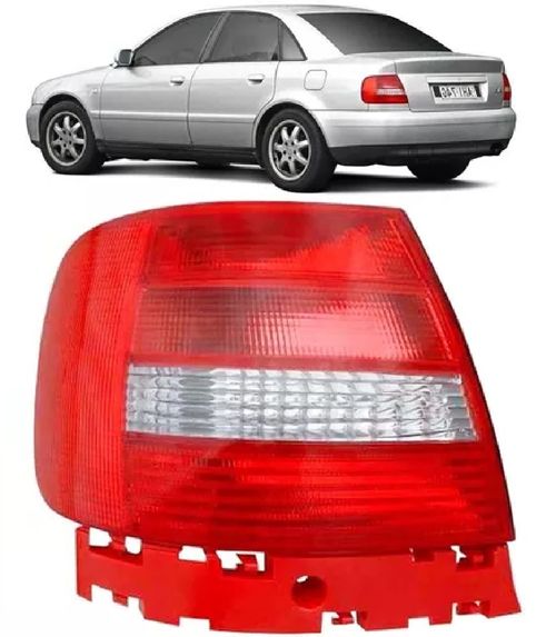 LANTERNA TRASEIRA ESQUERDA AUDI A4 1997/1998