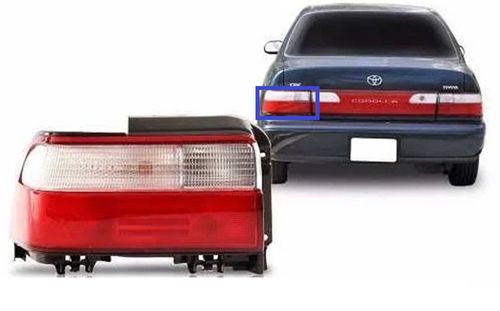 LANTERNA TRASEIRA ESQUERDA COROLLA 1993/1994/1995/1996/1997