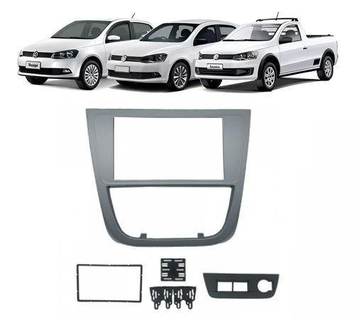 MOLDURA FIAMON 7 POL - VOLKSWAGEN GOL/SAVEIRO/VOYAGE G5 - GRAFITE