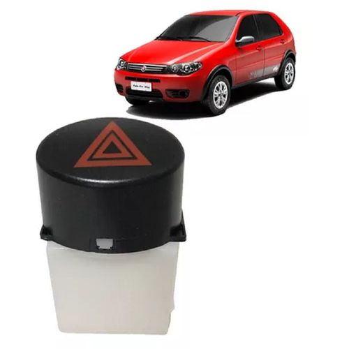 INTERRUPTOR PISCA ALERTA PALIO FIRE 14/17 12V (TECLA DE LUZES)