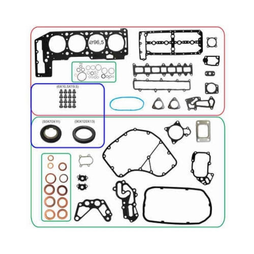 JUNTA DO MOTOR -  IVECO DAILY 3.0 16V 2006 A 2012 F1C