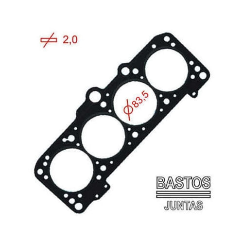 JUNTA DO CABECOTE - VW SANTANA | FORD ESCORT 2.0 8V AP