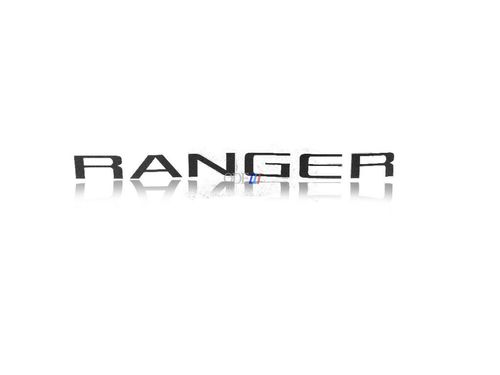 EMBLEMA 'RANGER' TAMPA TRASEIRA PRETO 13/... PEQUENO