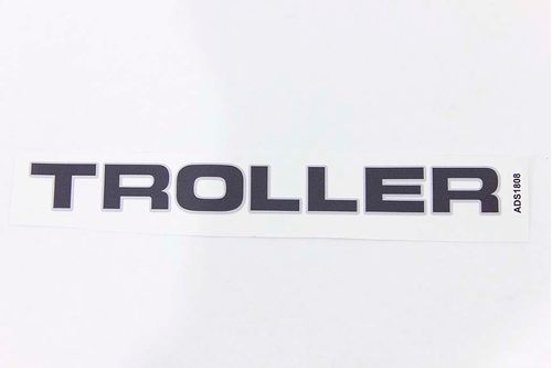 EMBLEMA TROLLER 15/19 LATERAL GRAFITE S/RESINA
