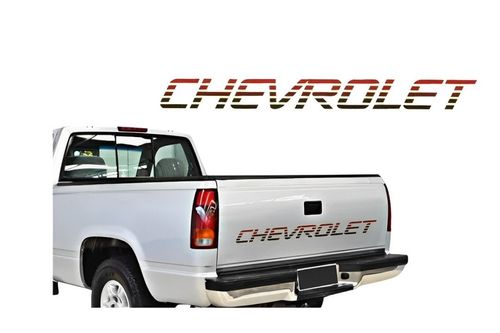 FAIXA TAMPA TRASEIRA SILVERADO CONQUEST