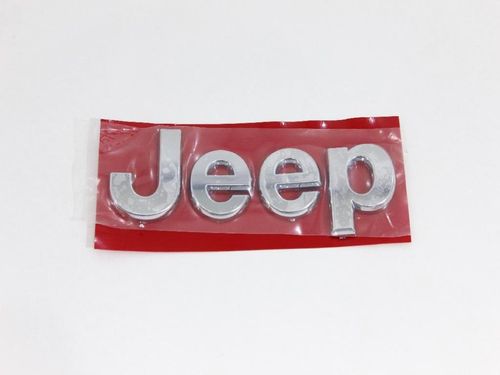 EMBLEMA "JEEP" CAPÔ RENEGADE 15/... CROMADO