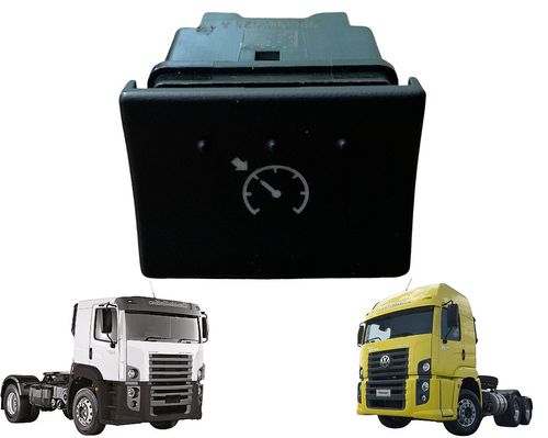 Botão Interruptor Piloto Automático Caminhão VW Constelation - 2S2906028