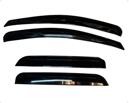 Calhas De Chuva Acrílico Para Ford Fiesta Hatch Sedan G2 e Rocam 4 Portas