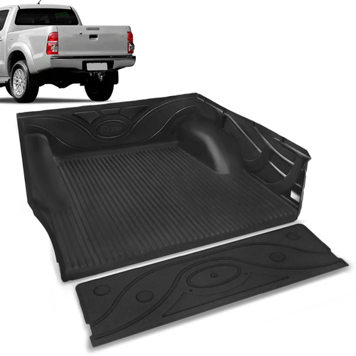 PROTETOR CACAMBA HILUX 2005 ATÉ 2015 CABINE DUPLA B960 BEPO