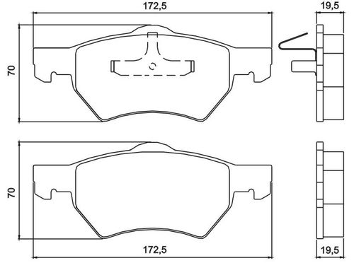 PASTILHA DE FREIO-CHRYSLER - TOWN & COUNTRY 01/07 (HELSEY HAYES)
DODGE - CARAVAN/GRAND CARAVAN 01/07 (HELSEY HAYES)
