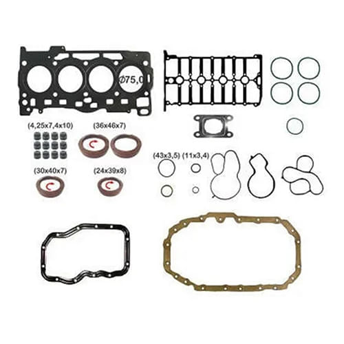 JUNTA DO MOTOR - VW GOLF | JETTA | AUDI A1 | A3 1.4 16V CMBA | CPTA C | RET EXCETO FLANGE