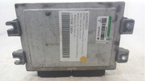 MODULO DE INJECAO RENAULT SYMBOL 1.6 2010