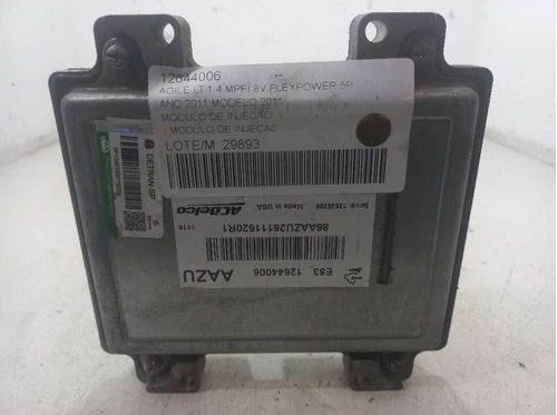 MODULO DE INJECAO CHEVROLET AGILE 1.4 2011