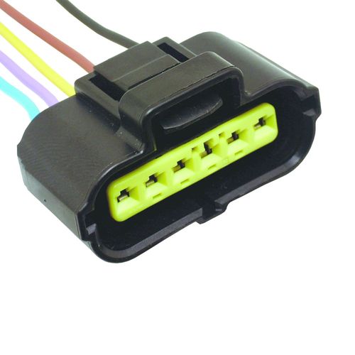 Plug Do Sensor Do Fluxo De Ar KA 1997 ate 2010 (6 vias) - 79183 - TC1061033