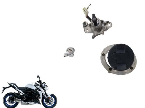 Kit Chave Ignição Suzuki Gsx S 1000 Gsxs1000 16-22