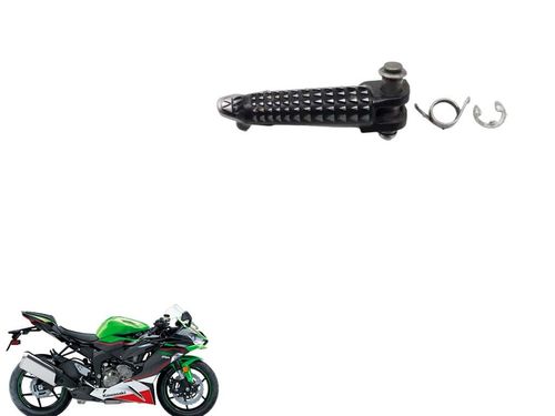 Pedaleira Dianteira Esquerda Kawasaki Zx 6 Zx6 19-21