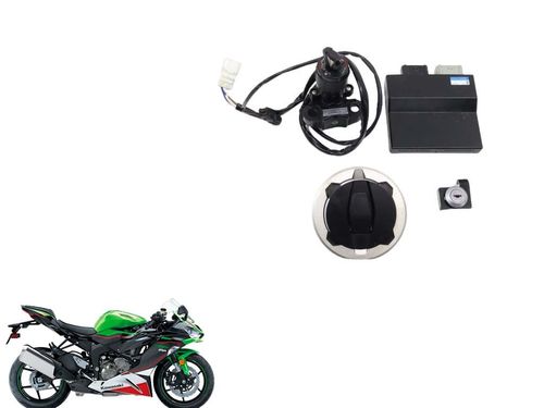 Kit Chave Ignição Kawasaki Zx 6 Zx6 19-24