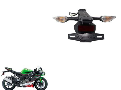 Para-lama Sup/placa Completo Kawasaki Zx 6 Zx6 19-24