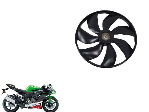 Ventoinha Kawasaki Zx 6 Zx6 19-24c/detalhe