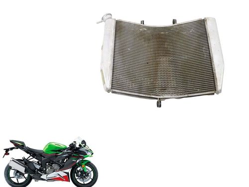 Radiador Kawasaki Zx 6 Zx6 19-24c/detalhe
