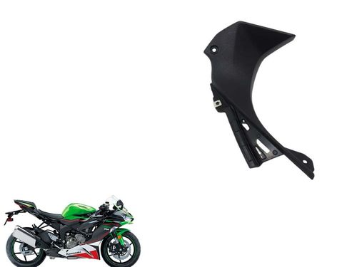 Acabamento Superior Esquerdo Painel Kawasaki Zx 6 19-24