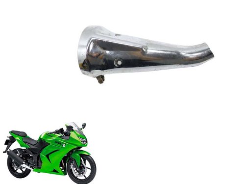 Proteção Ponteira Escapamento Kawasaki Ninja 250 R 08-12