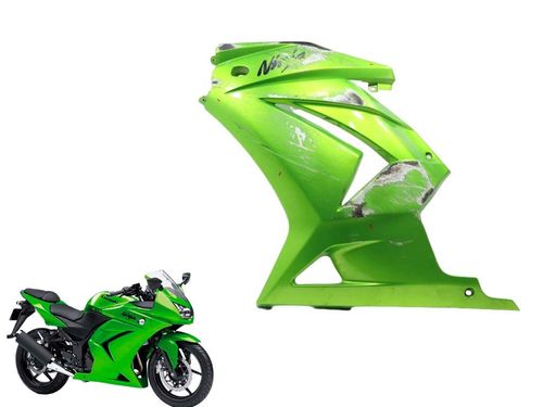 Carenagem Lateral Esquerda Kawasaki Ninja 250 R 08-12 C/avaria