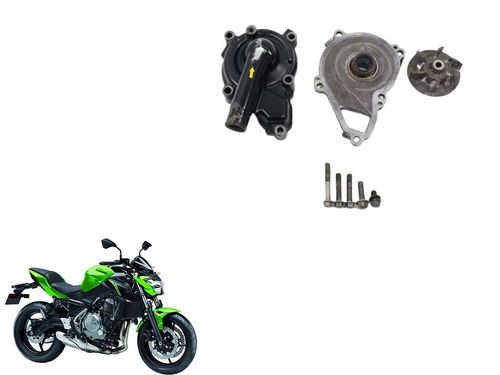 Kit Peças Bomba Água Kawasaki Z 650 17-20 C/detalhe