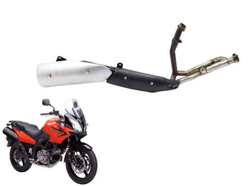 Ponteira Escapamento Suzuki Dl 650 V-strom 09-13 C/detalhe