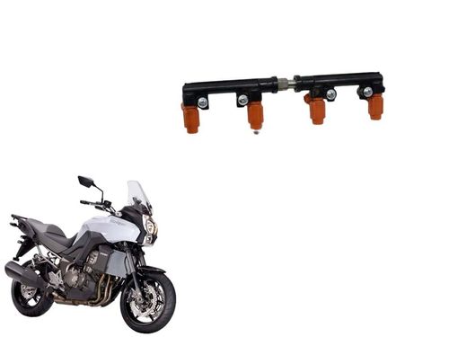 Flauta+bicos Injetores Kawasaki Versys 1000 12-15