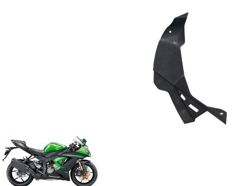 Acabamento Esquerdo Painel Kawasaki Zx 6 Zx6 13-16