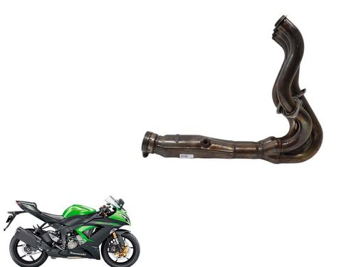 Curva Escapamento Kawasaki Zx 6 Zx6 13-16