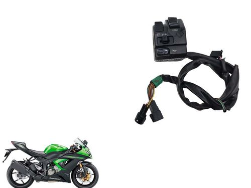 Chave Punho Luz Kawasaki Zx 6 Zx6 13-16c/detalhe