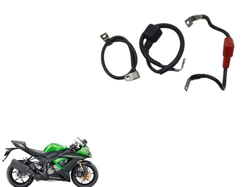 Kit Cabo Bateria Kawasaki Zx 6 Zx6 13-16