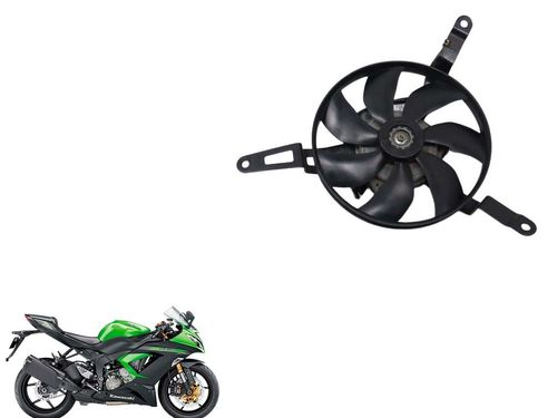 Ventoinha Kawasaki Zx 6 Zx6 13-16