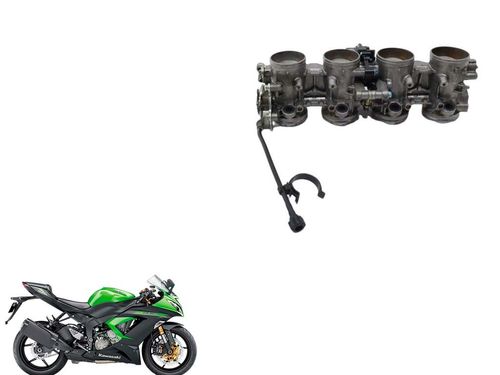 Corpo Injeção Kawasaki Zx 6 Zx6 13-16