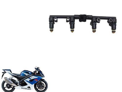 Flauta+bicos Injetores de Alta Suzuki Gsxr Srad 1000 06-07