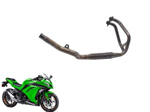 Curva Escapamento Kawasaki Ninja 300 13-18c/detalhe