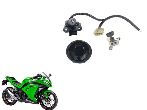Kit Chave Ignição Kawasaki Ninja 300 13-18c/detalhe
