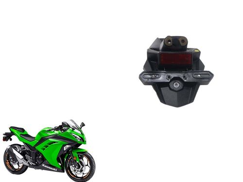 Para-lama Traseiro Sup/placa Kawasaki Ninja 300 13-18c/detalhe