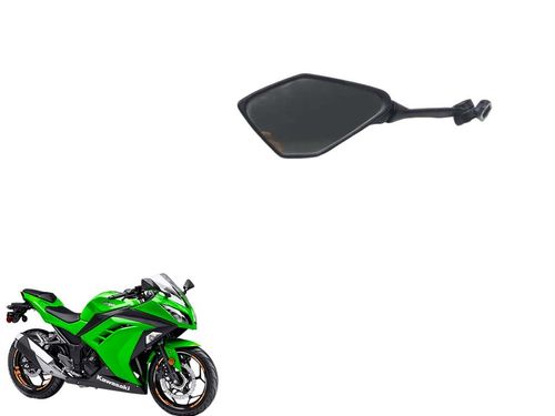 Espelho Retrovisor Esquerdo Kawasaki Ninja 300 13-18c/detalhe