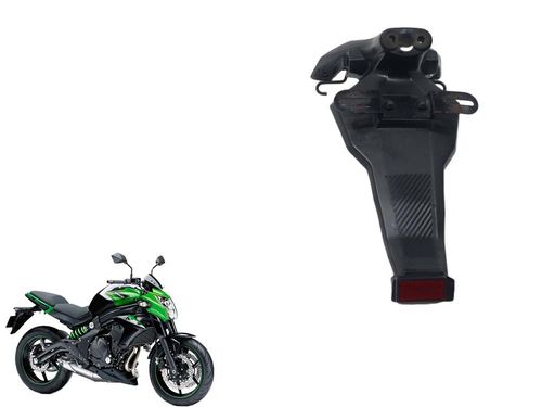 Para-lama Traseiro Sup/placa Kawasaki Er-6n Er6n 13-17